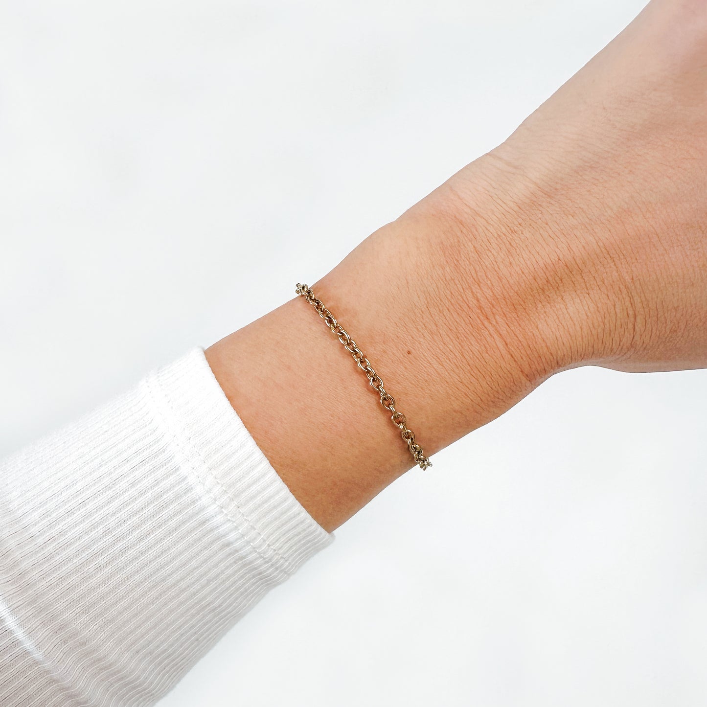 Oval Chain Bracelet "Classic"