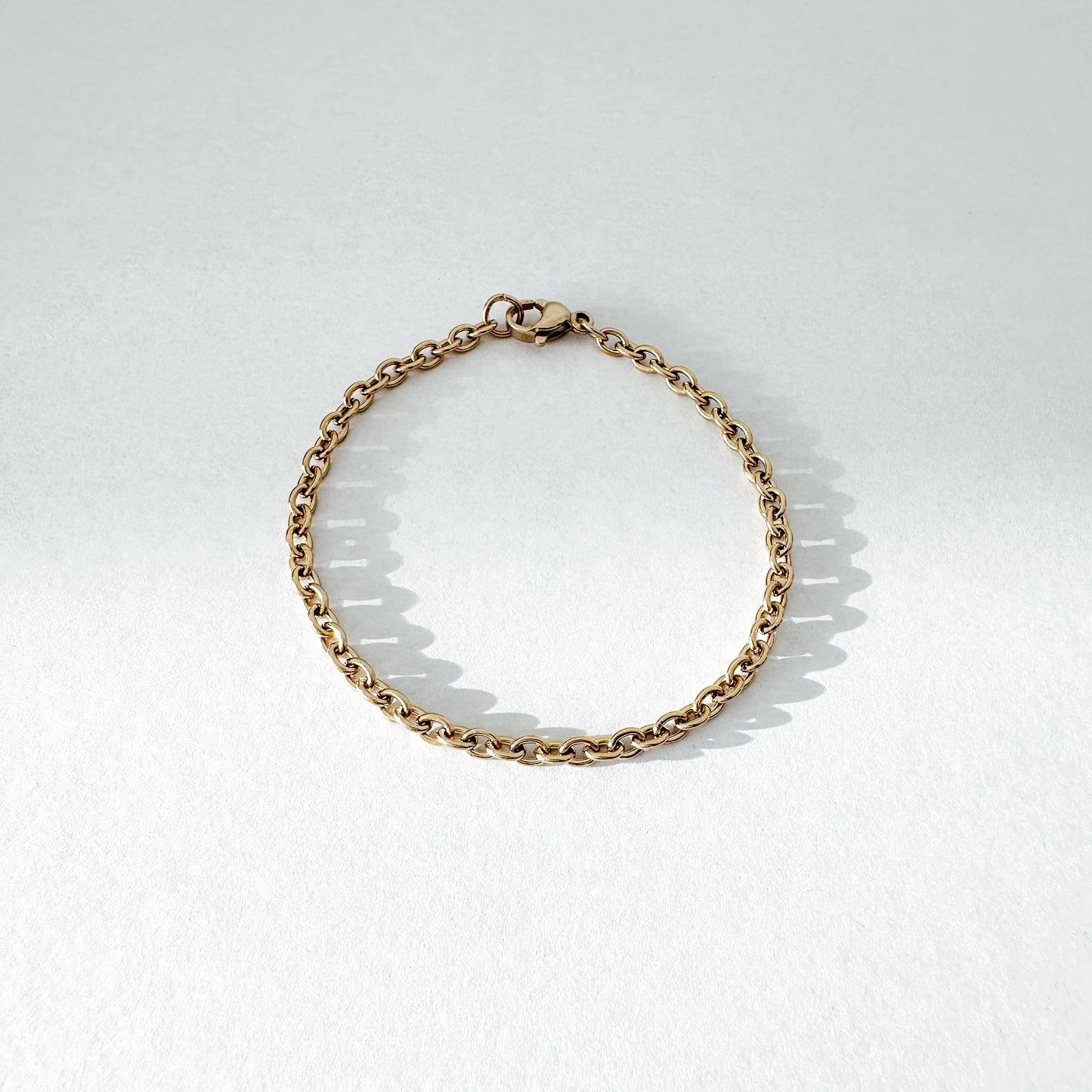 Oval Chain Bracelet "Classic"