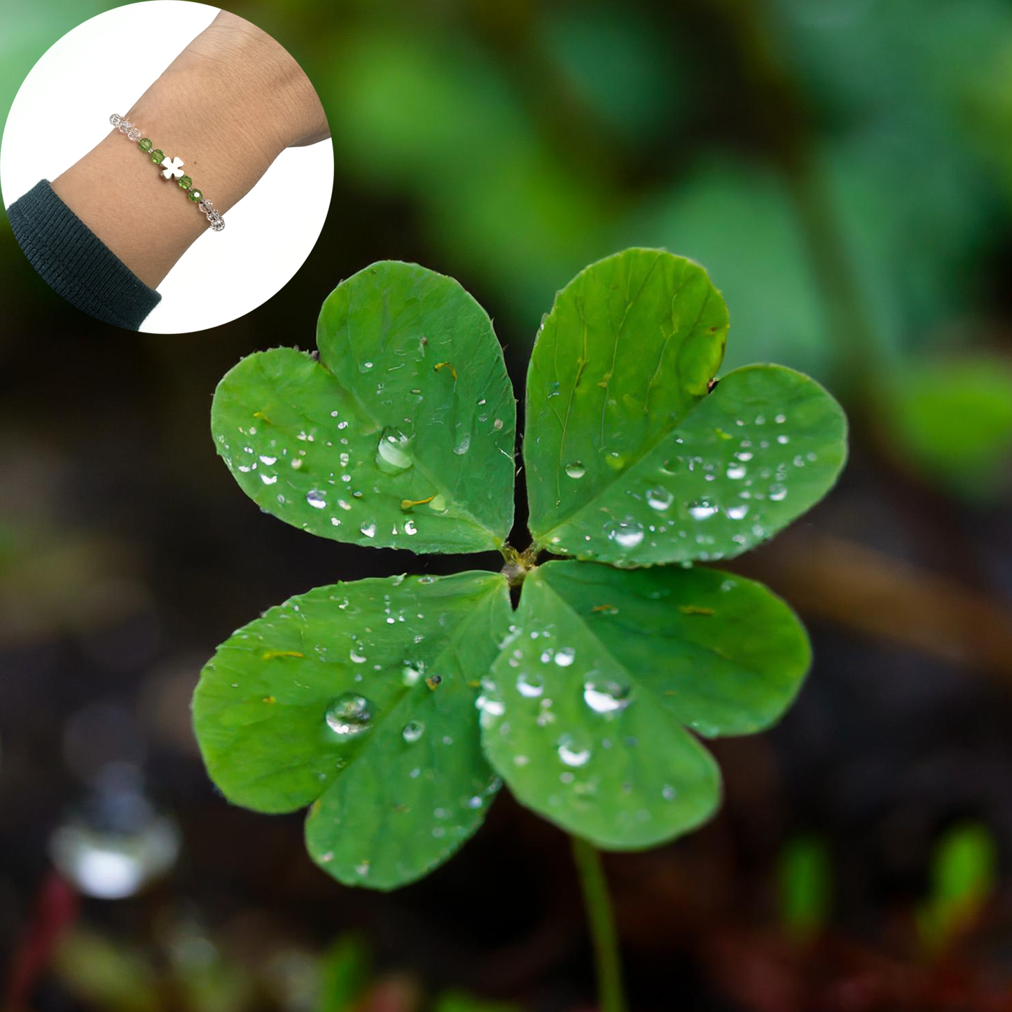 Bracelet "Clover"